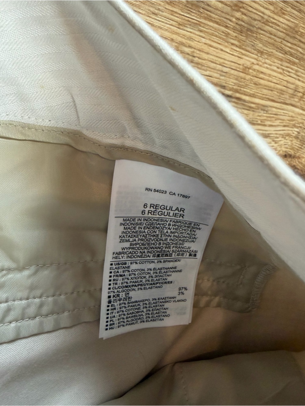 Banana Republic Martin Fit mid-rise straight-leg dress pants - Picture 8 of 9